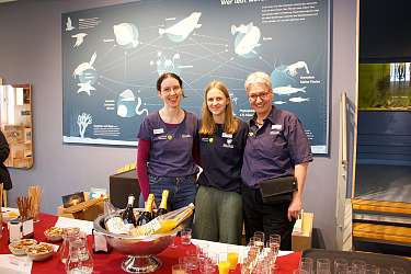 Ausstellungseröffnung im Wittbülten - Lietzer Altbürgerinnen unterstützen das Serviceteam