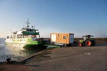 Neue Tiny Haeuser fuer das Lietz Internat