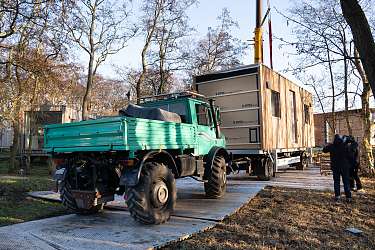 Neue Tiny Haeuser fuer das Lietz Internat