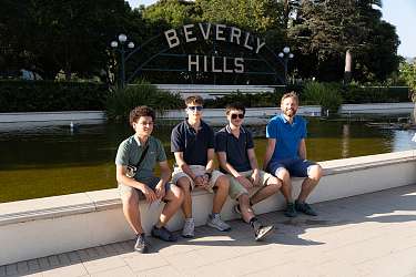 Team Curiositum in Beverly Hills