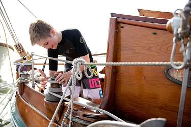 Segeln am Lietz-Internat