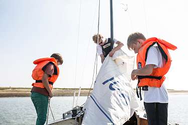 Segeln am Lietz-Internat