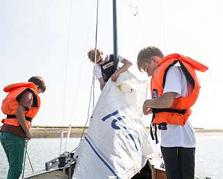 Segeln am Lietz-Internat