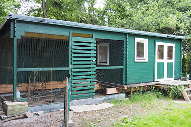 Spendenprojekt Huehnerstall der Hermann Lietz-Schule Spiekeroog