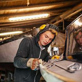 Bootsbaugilde am Lietz-Internat