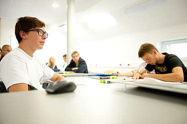 Oberstufenschüler am Lietz-Internat-1 Oberstufenschüler am Lietz-Internat-1