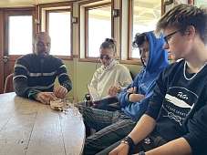 15. April 2025: SBF-Training mit Bleistiftmasten © NN SBF-Training mit Bleistiftmasten