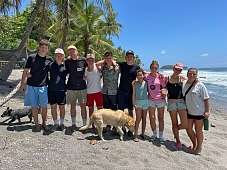 Hannes Expigruppe am Strand