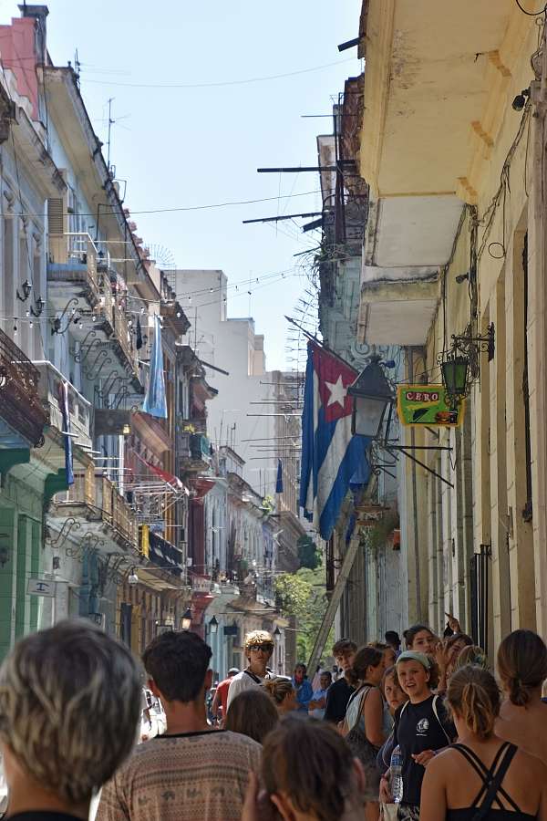 Das Leben in Kuba findet auf den Straßen statt