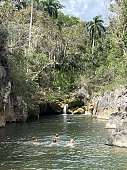16.3.2026: Baden beim Wasserfall nahe der Finca