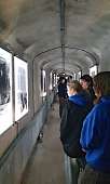 27. April 2025: Linnea, Lia und Annaick im Museum auf Helgoland © Felix Linnea, Lia und Annaick im Museum auf Helgoland