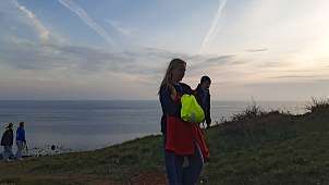 28. April 2025: Abendwanderung auf Helgoland © Felix Abendwanderung auf Helgoland
