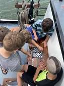 24.7.2025: Beim Schachspielen © Marie Beim Schachspielen