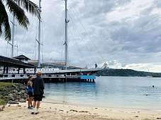 26.3.2026: Unser Traum-Anlegeplatz auf Jamaica mit Privatstrand