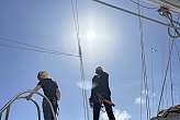 6.4.2026: Die Bosuns beim Arbeiten