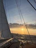11.5.2026: Sonnenuntergang auf der Nordsee