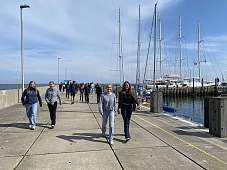19.5.2026: Ankunft am Hafen in Helgoland